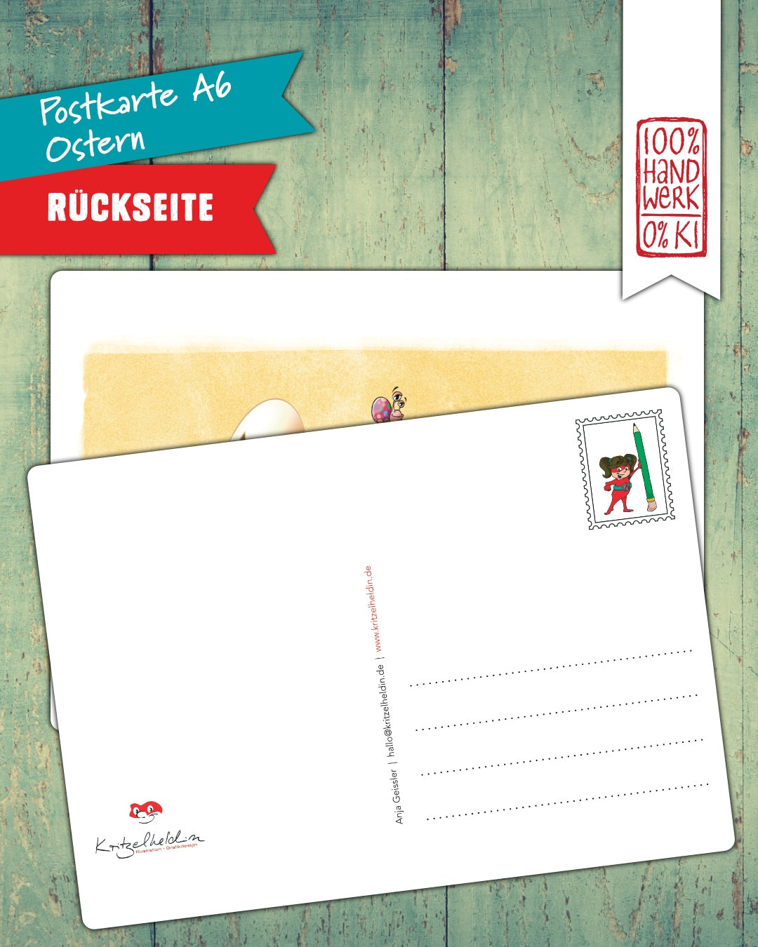 Postkarte - KÜKEN CHAOS