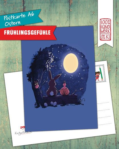 Postkarte - FRÜHLINGSGEFÜHLE