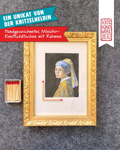 Das Mädchen mit dem Perlenohrring - GROSSE MEISTER – KLEINE KUNSTWERKE