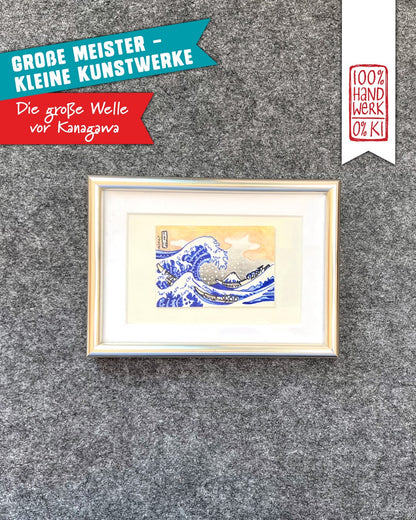 Die große Welle - GROSSE MEISTER – KLEINE KUNSTWERKE