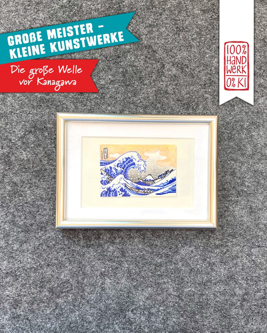 Die große Welle - GROSSE MEISTER – KLEINE KUNSTWERKE