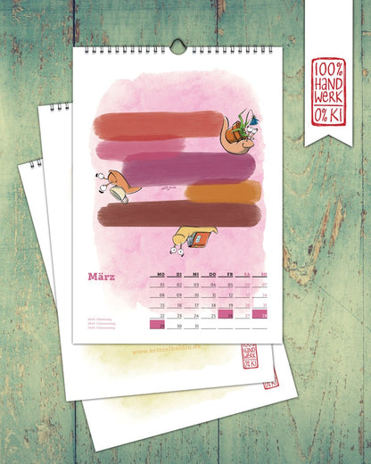 Wandkalender 2027 (A4)