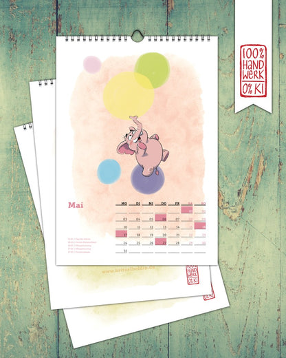 Wandkalender 2027 (A4)
